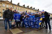 8 December 2018; Leinster supporters prior to the European Rugby Champions Cup Pool 1 Round 3 match between Bath and Leinster at the Recreation Ground in Bath, England. Photo by Ramsey Cardy/Sportsfile