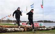 8 December 2018; Sean O'Leary, left, and Fintan Stewart of Ireland during the European Cross Country Previews at Beekse Bergen Safari Park in Tilburg, Netherlands. Photo by Sam Barnes/Sportsfile