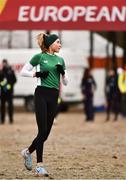 8 December 2018; Emma O'Brien of Ireland during the European Cross Country Previews at Beekse Bergen Safari Park in Tilburg, Netherlands. Photo by Sam Barnes/Sportsfile