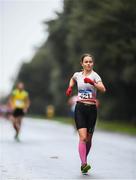 8 December 2018; Ivana Renic of AK Agram, Zagreb, Croatia, competing in the women's 20k event during Irish Life Health National Race Walking Championships 2018 at St. Anne's Park in Dublin. Photo by Eóin Noonan/Sportsfile