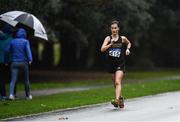 8 December 2018; Veronica Burke of Ballinasloe & District A.C. Galway, competing in the women's 20k event during Irish Life Health National Race Walking Championships 2018 at St. Anne's Park in Dublin. Photo by Eóin Noonan/Sportsfile