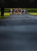 8 December 2018; Athletes competing during Irish Life Health National Race Walking Championships 2018 at St. Anne's Park in Dublin. Photo by Eóin Noonan/Sportsfile
