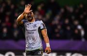 8 December 2018; Bundee Aki of Connacht during the European Rugby Challenge Cup Pool 3 Round 3 match between Connacht and Perpignan at the Sportsgrounds in Galway. Photo by Piaras Ó Mídheach/Sportsfile