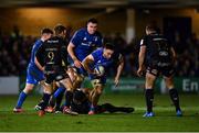 8 December 2018; Jack Conan of Leinster in action against Will Chudley, left, and Jamie Roberts of Bath during the European Rugby Champions Cup Pool 1 Round 3 match between Bath and Leinster at the Recreation Ground in Bath, England. Photo by Ramsey Cardy/Sportsfile