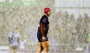 8 December 2018; Paul Marty of Perpignan during a rain downpour during the European Rugby Challenge Cup Pool 3 Round 3 match between Connacht and Perpignan at the Sportsgrounds in Galway. Photo by Piaras Ó Mídheach/Sportsfile