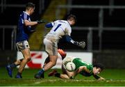 8 December 2018; Niall Hickey of Meath is tackled by Scott Osborne of Laois during the O'Byrne Cup Round 1 match between Laois and Meath at O'Moore Park in Laois. Photo by Eóin Noonan/Sportsfile