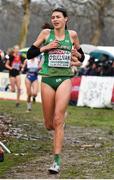 9 December 2018; Sophie O'Sullivan of Ireland competing in the U20 Women's event during the European Cross Country Championships at Beekse Bergen Safari Park in Tilburg, Netherlands. Photo by Sam Barnes/Sportsfile
