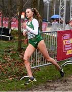 9 December 2018; Jodie McCann of Ireland competing in the U20 Women's event during the European Cross Country Championships at Beekse Bergen Safari Park in Tilburg, Netherlands. Photo by Sam Barnes/Sportsfile