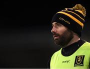 8 December 2018; Mourneabbey manager Shane Ronayne during the All-Ireland Ladies Football Senior Club Championship Final match between Foxrock-Cabinteely, Dublin, and Mourneabbey, Cork, at Parnell Park in Dublin. Photo by Stephen McCarthy/Sportsfile