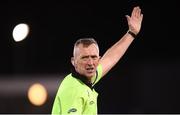 8 December 2018; Referee Brendan Rice during the All-Ireland Ladies Football Senior Club Championship Final match between Foxrock-Cabinteely, Dublin, and Mourneabbey, Cork, at Parnell Park in Dublin. Photo by Stephen McCarthy/Sportsfile