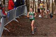 9 December 2018; Sorcha McAlister of Ireland competing in the U23 Women's event during the European Cross Country Championships at Beekse Bergen Safari Park in Tilburg, Netherlands. Photo by Sam Barnes/Sportsfile