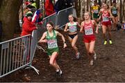 9 December 2018; Siobhra O'Flaherty of Ireland competing in the U23 Women's event during the European Cross Country Championships at Beekse Bergen Safari Park in Tilburg, Netherlands. Photo by Sam Barnes/Sportsfile