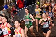 9 December 2018; Eilish Flanagan of Ireland competing in the U23 Women's event during the European Cross Country Championships at Beekse Bergen Safari Park in Tilburg, Netherlands. Photo by Sam Barnes/Sportsfile