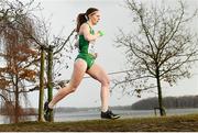 9 December 2018; Síofra Cléirigh Büttner competing in the Mixed Relay event during the European Cross Country Championships at Beekse Bergen Safari Park in Tilburg, Netherlands. Photo by Sam Barnes/Sportsfile