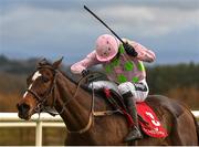 9 December 2018; Min, with Ruby Walsh up, on their way to winning the John Durkan Memorial Punchestown Steeplechase at Punchestown Racecourse in Naas, Co. Kildare. Photo by Seb Daly/Sportsfile