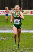 9 December 2018; Emma O'Brien competing in the U20 Women's event during the European Cross Country Championships at Beekse Bergen Safari Park in Tilburg, Netherlands. Photo by Sam Barnes/Sportsfile