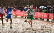 9 December 2018; John Travers of Ireland, right, competing in the Mixed Relay event during the European Cross Country Championship at Beekse Bergen Safari Park in Tilburg, Netherlands. Photo by Sam Barnes/Sportsfile