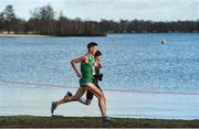 9 December 2018; Kevin Batt of Ireland, right,  competing in the Senior Men's Event during the European Cross Country Championship at Beekse Bergen Safari Park in Tilburg, Netherlands. Photo by Sam Barnes/Sportsfile