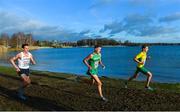 9 December 2018; Kevin Batt of Ireland, centre competing in the Senior Men's Event during the European Cross Country Championship at Beekse Bergen Safari Park in Tilburg, Netherlands. Photo by Sam Barnes/Sportsfile