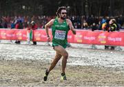 9 December 2018; Mick Clohisey of Ireland, centre, competing in the Senior Men's Event during the European Cross Country Championship at Beekse Bergen Safari Park in Tilburg, Netherlands. Photo by Sam Barnes/Sportsfile