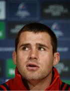 11 December 2018; CJ Stander during a Munster Rugby press conference at the University of Limerick in Limerick. Photo by Diarmuid Greene/Sportsfile