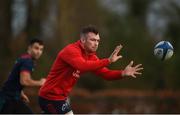 11 December 2018; Peter O'Mahony and Conor Murray during Munster Rugby squad training at the University of Limerick in Limerick. Photo by Diarmuid Greene/Sportsfile