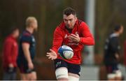 11 December 2018; Peter O'Mahony during Munster Rugby squad training at the University of Limerick in Limerick. Photo by Diarmuid Greene/Sportsfile