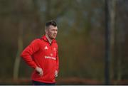 11 December 2018; Peter O'Mahony during Munster Rugby squad training at the University of Limerick in Limerick. Photo by Diarmuid Greene/Sportsfile