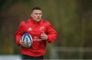 11 December 2018; Andrew Conway during Munster Rugby squad training at the University of Limerick in Limerick. Photo by Diarmuid Greene/Sportsfile