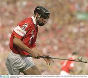 14 September 2003; Setanta O'hAilpin, Cork. Guinness All-Ireland Senior Hurling Championship Final, Kilkenny v Cork, Croke Park, Dublin. Picture credit; Brendan Moran / SPORTSFILE *EDI*