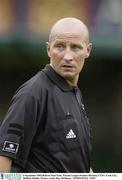 6 September 2003;Referee Paul Tuite. Eircom League Premier Division, UCD v Cork City, Belfield, Dublin. Picture credit; Ray McManus / SPORTSFILE *EDI*
