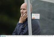6 September 2003; Paul Doolin, manager UCD. Eircom League Premier Division, UCD v Cork City, Belfield, Dublin. Picture credit; Ray McManus / SPORTSFILE *EDI*