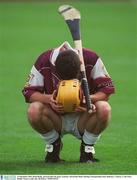 14 September 2003; Donal Reilly, pictured after the game. Guinness All-Ireland Minor Hurling Championship Final, Kilkenny v Galway, Croke Park, Dublin. Picture credit; Ray McManus / SPORTSFILE