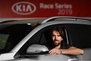 12 December 2018; The second nationwide Kia Race Series proudly brought to you by Pop Up Races was today launched by Olympians Kerry O'Flaherty and Mick Clohisey. The male and female winner of the 2019 Kia Race Series will get to drive a brand-new Kia Stonic for one year and there is the added incentive of €9,000 bonus funds on offer for course records. Pictured is Mick Clohisey in attendance at the Launch of the Kia Race Series 2019 at D-light Studios in Dublin.    Photo by Sam Barnes/Sportsfile