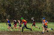 10 February 2018; A general view of the action from the Boys U15 event during the Irish Life Health Intermediates, Masters, Juvenile B & Juvenile XC Relays at Kilcoran Estate in Clainbridge, County Galway. Photo by Sam Barnes/Sportsfile