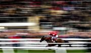 14 March 2018; Tiger Roll, with Keith Donoghue up, on their way to winning The Glenfarclas Steeple Chase on Day Two of the Cheltenham Racing Festival at Prestbury Park in Cheltenham, England. Photo by Ramsey Cardy/Sportsfile