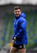 14 December 2018; Luke McGrath during the Leinster Rugby captains run at the Aviva Stadium in Dublin. Photo by Ramsey Cardy/Sportsfile