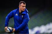 14 December 2018; Ed Byrne during the Leinster Rugby captains run at the Aviva Stadium in Dublin. Photo by Ramsey Cardy/Sportsfile