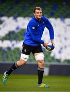 14 December 2018; Rhys Ruddock during the Leinster Rugby captains run at the Aviva Stadium in Dublin. Photo by Ramsey Cardy/Sportsfile
