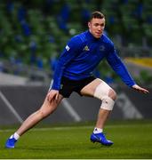 14 December 2018; Rory O'Loughlin during the Leinster Rugby captains run at the Aviva Stadium in Dublin. Photo by Ramsey Cardy/Sportsfile