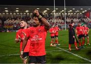 14 December 2018; Henry Speight of Ulster following the Heineken Champions Cup Pool 4 Round 4 match between Ulster and Scarlets at the Kingspan Stadium in Belfast. Photo by Ramsey Cardy/Sportsfile