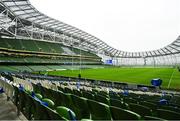 15 December 2018; A general view of the Aviva Stadium ahead of the Heineken Champions Cup Pool 1 Round 4 match between Leinster and Bath at the Aviva Stadium in Dublin. Photo by Ramsey Cardy/Sportsfile