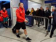 15 December 2018; Andrew Conway of Munster arrives prior to the Heineken Champions Cup Pool 2 Round 4 match between Castres and Munster at Stade Pierre Fabre in Castres, France. Photo by Brendan Moran/Sportsfile