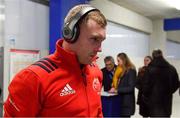 15 December 2018; Keith Earls of Munster arrives prior to the Heineken Champions Cup Pool 2 Round 4 match between Castres and Munster at Stade Pierre Fabre in Castres, France. Photo by Brendan Moran/Sportsfile