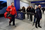 15 December 2018; CJ Stander of Munster arrives prior to the Heineken Champions Cup Pool 2 Round 4 match between Castres and Munster at Stade Pierre Fabre in Castres, France. Photo by Brendan Moran/Sportsfile