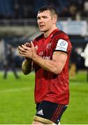 15 December 2018; Munster captain Peter O’Mahony acknowledges Munster supporters after the Heineken Champions Cup Pool 2 Round 4 match between Castres and Munster at Stade Pierre Fabre in Castres, France. Photo by Brendan Moran/Sportsfile