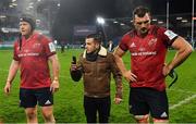 15 December 2018; Stephen Archer, left, and Tadhg Beirne of Munster after the Heineken Champions Cup Pool 2 Round 4 match between Castres and Munster at Stade Pierre Fabre in Castres, France. Photo by Brendan Moran/Sportsfile