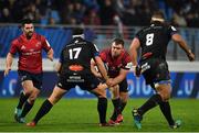 15 December 2018; Dave Kilcoyne of Munster in action against Antoine Tichit and Maama Vaipulu of Castres Olympique during the Heineken Champions Cup Pool 2 Round 4 match between Castres and Munster at Stade Pierre Fabre in Castres, France. Photo by Brendan Moran/Sportsfile