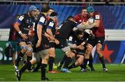 15 December 2018; Tadhg Beirne of Munster steals possession from Castres during the Heineken Champions Cup Pool 2 Round 4 match between Castres and Munster at Stade Pierre Fabre in Castres, France. Photo by Brendan Moran/Sportsfile
