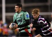 15 December 2018; Action from the Bank of Ireland Half-Time Minis between Balbriggan Stingers and Terenure Tigers during the Heineken Champions Cup Pool 1 Round 4 match between Leinster and Bath at the Aviva Stadium in Dublin. Photo by Seb Daly/Sportsfile